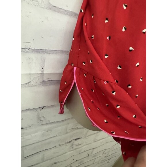 Victoria’s Secret‎ Size Small Red Romper Hearts Sexy Pajamas - Picture 2 of 10
